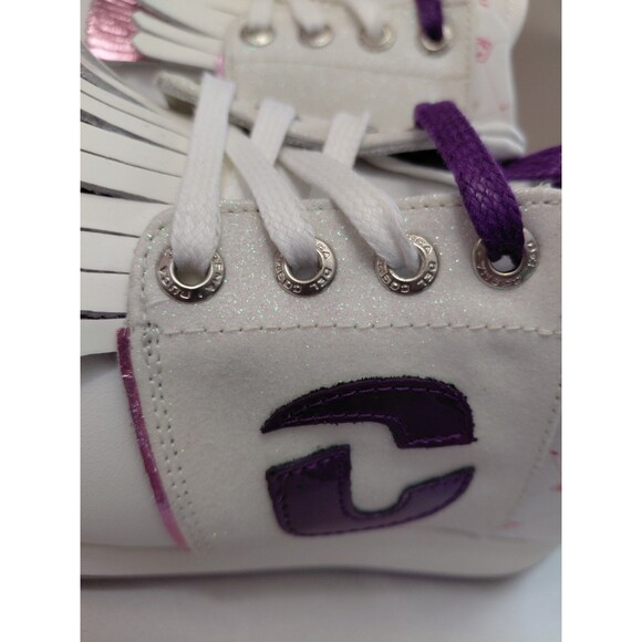 DUCA DEL COSMA Golf Shoes Women Size 9 Pink/Purple/Glitter - Picture 6 of 12